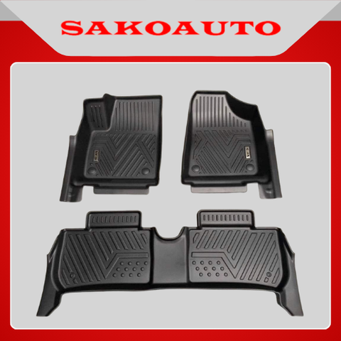 Thảm lót sàn nhựa 5D theo xe VF5 | Nhựa TPE không mùi, dễ dàng lắp đặt, vệ sinh