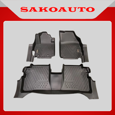 Thảm lót sàn xe Xforce 2024 2025 | Thảm nhựa TPE 5D đúc nguyên khối theo xe, dễ dàng vệ sinh lau rửa