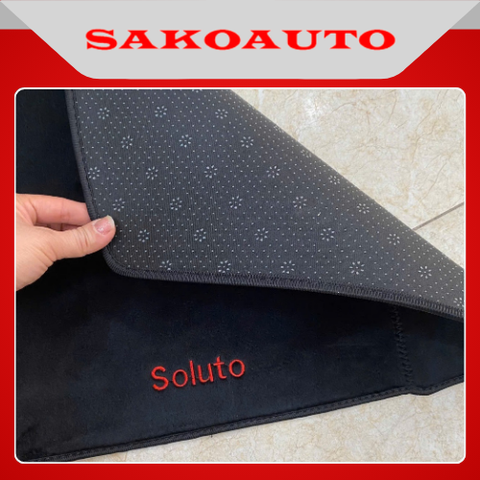 Thảm taplo KIA SOLUTO nhung 3 lớp dày dặn 2019 - 2025 chống nóng chống loá taplo