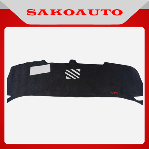 Thảm taplo nhung 3 lớp Vinfast VF8 đế cao su chống trượt, vừa khít form xe
