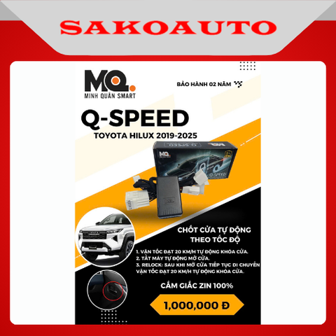 Tự động chốt cửa Toyota Hilux 2024-2025