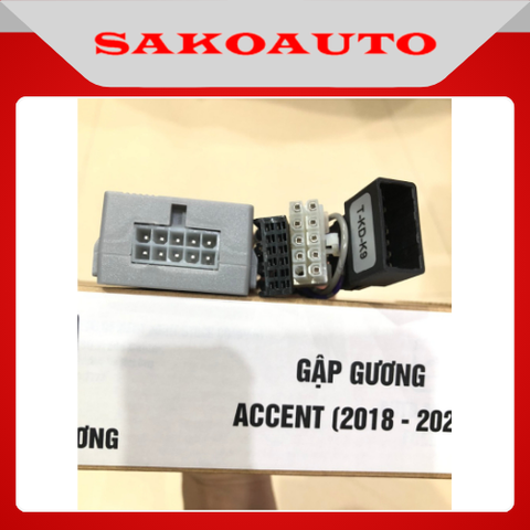 Tự Động Gập Gương Xe Hyundai Accent 2018 - 2023 | Tiện lợi tích hợp chìa khóa zin dành cho xe có gương điện
