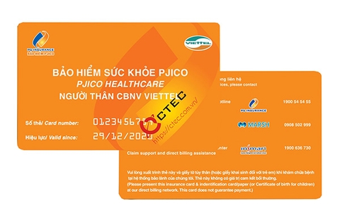 Thẻ bảo hiểm sức khỏe / Thẻ bảo lãnh viện phí