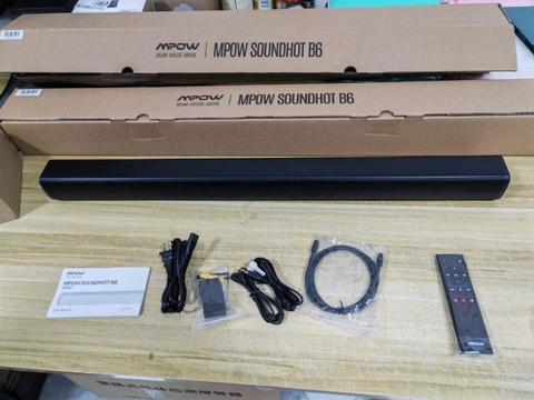 Loa soundbar MPOW Soundhot B6 có Remote, công suất 40w Bluetooth 5.0