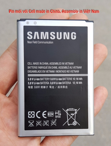 Pin Samsung Galaxy Note 3
