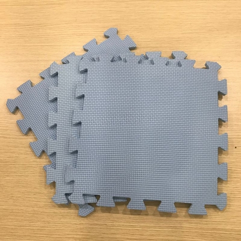 Xốp trải sàn màu xanh dương 30x30 cm