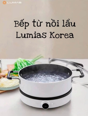 Set bếp từ đơn + nồi lẩu Lumias Korea
