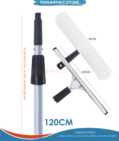 Bộ gạt kính CHAOBAO 35cm