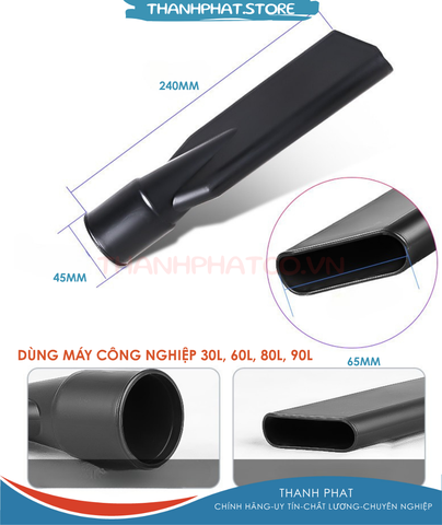 Đầu hút khe, góc, dẹt , Máy hút bụi