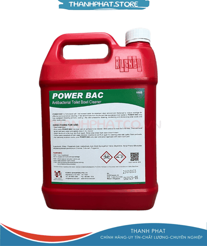 HÓA CHẤT KHỬ MÙI VÀ LAU SẠCH BỒN CẦU POWER BAC