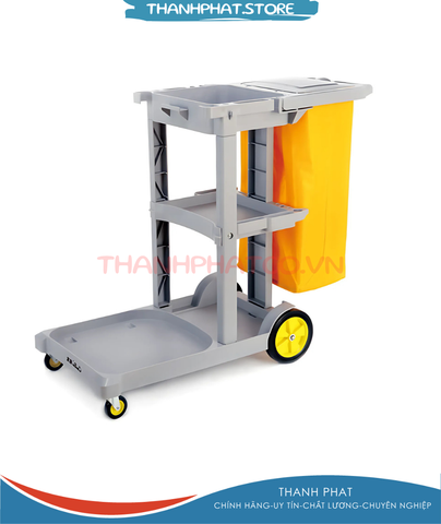 Xe làm phòng Chaobao D11-1 Có nắp