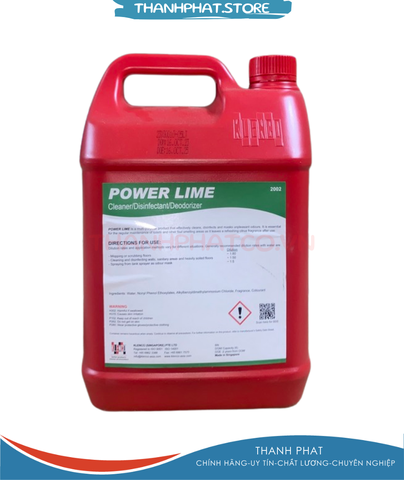 Nước lau sàn đa năng diệt khuẩn POWER LIME