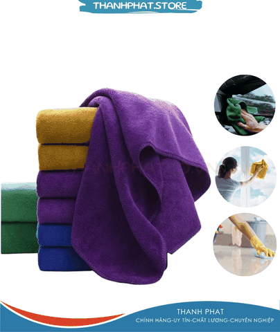 Khăn đa năng Microfiber không đổ lông