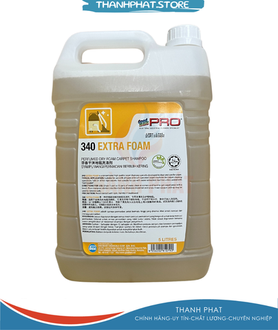 Dung dịch giặt thảm GMP-340 Extra Foam