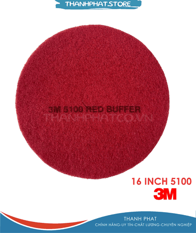 Pad chà sàn 3M 16 Inch 5100 Red