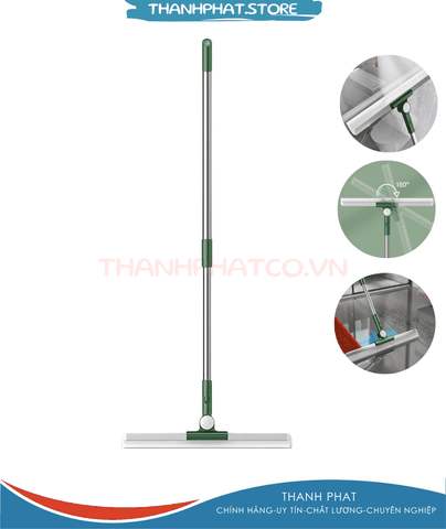 Cây gạt nước sàn nhà, gạt kính, tường  TPS2 45CM . cao cấp, bàn gạt vệ sinh kính đa năng lưỡi chổi bằng silicone mềm dẻo