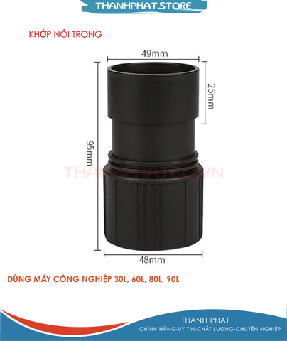 Khớp nối ống mềm máy hút 30L