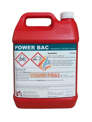 HÓA CHẤT KHỬ MÙI VÀ LAU SẠCH BỒN CẦU POWER BAC