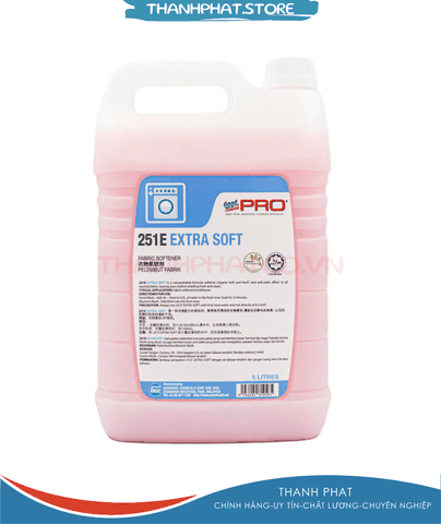Dung dịch làm mềm vải GMP 251E – EXTRA SOFT- 5L