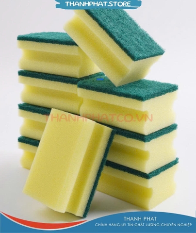 Miếng bọt biển cọ rửa, làm sạch bát đĩa, vệ sinh sàn nhà CHAOBAO C-092