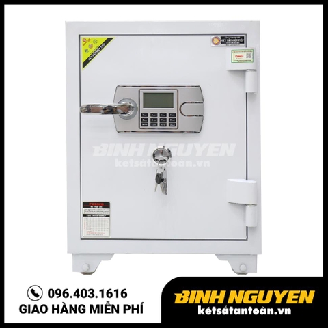 Két sắt chống cháy Việt Tiệp KV95DT Trắng