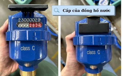 Phân Biệt Đồng Hồ Nước Cấp A, B, C Và Ý Nghĩa