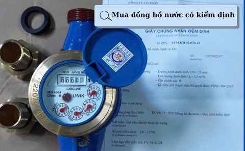 7 Lưu Ý Quan Trọng Khi Mua Đồng Hồ Nước Có Kiểm Định