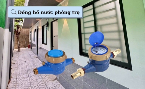 Giải Pháp Lắp Đặt Đồng Hồ Nước Cho Phòng Trọ