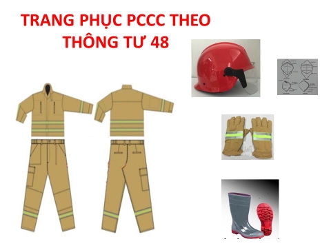 Thông tư 48 2015 Bộ Công An về trang phục chữa-cháy của lực lượng dân phòng PCCC