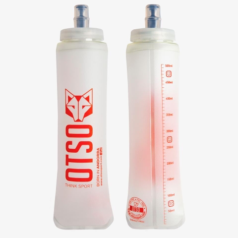 Bình nước mềm Otso Softflask 500ML - nắp lớn