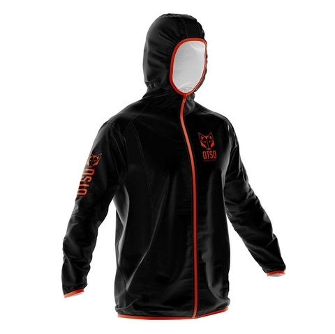 Áo Khoác Chống Nước Otso - Black Orange