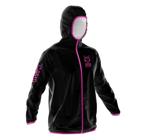 Áo Khoác Chống Nước Otso - Black Pink