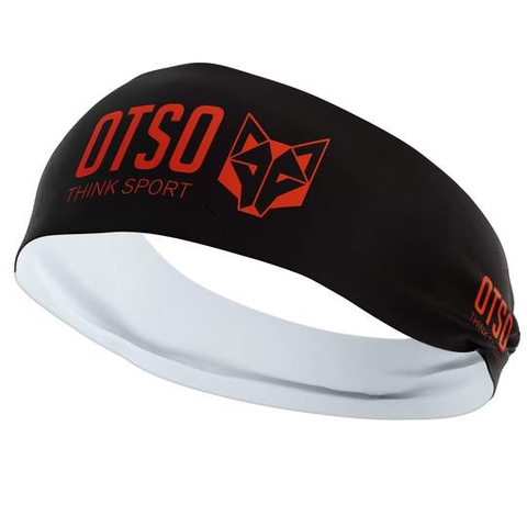 Băng đô thể thao Otso - BLACK / FLUO ORANGE (OBB/Fo)