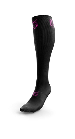 Tất Otso Multisport Recovery -  Black / Fluo Pink