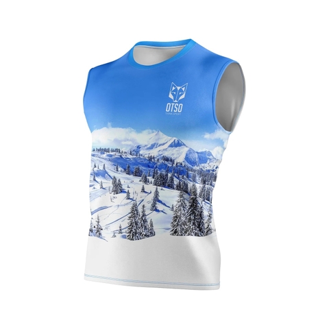 MEN'S TANK SNOW FOREST