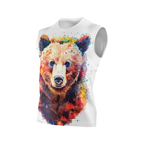 Áo Singlet Otso Nam - Be Wild Bear
