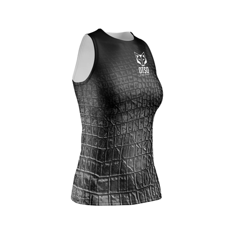 Áo Singlet Otso - BLACK SNAKE - Nữ - S