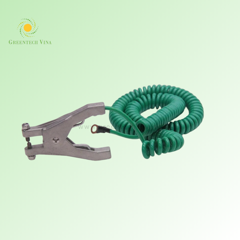 Kẹp xả tĩnh điện, dây xoắn xả tĩnh điện