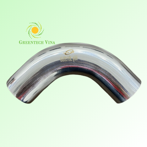 Co dài 90 độ đều 38.1x1.5mm Inox 316L kết nối 2 đầu hàn