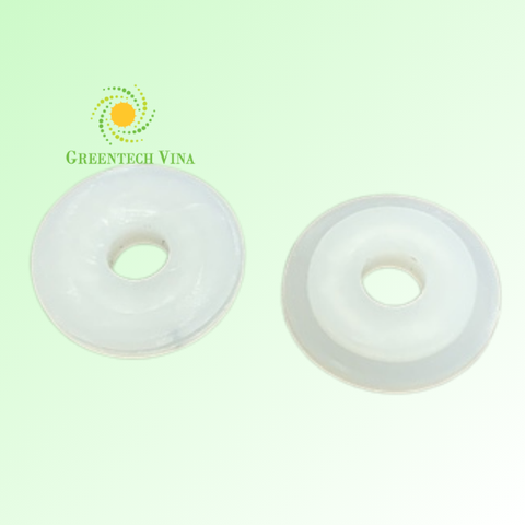Đế bi van Pulsafeeder ống Phi 10 PP Trắng