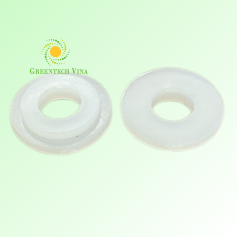 Đế bi van Pulsafeeder ống Phi 12 PP Trắng