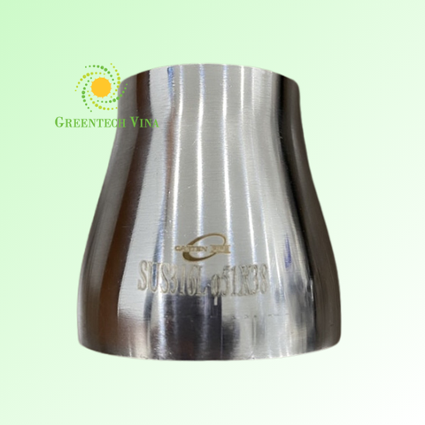 Giảm đều 50.8x38.1mm Inox 316L kết nối 2 đầu hàn