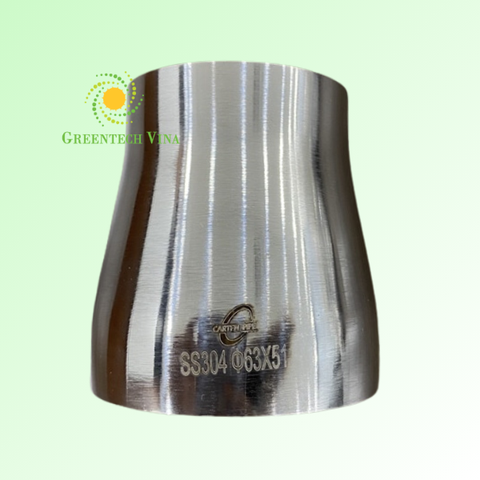 Giảm đều 63.5x50.8mm Inox 304 kết nối 2 đầu hàn