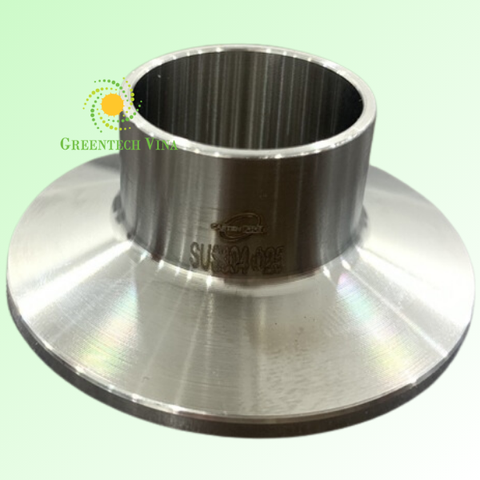 Mặt khớp nối nhanh vi sinh 25.4mm Inox 304 Kết nối 2 đầu khớp nối nhanh (Clamp)