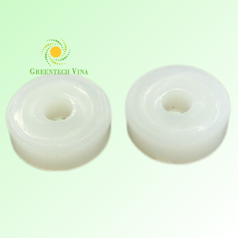 Nắp chặn van Pulsafeeder ống Phi 10 PP Trắng