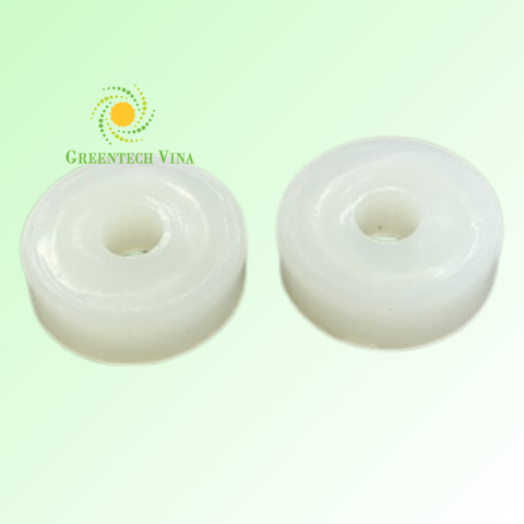 Nắp chặn van Pulsafeeder ống Phi 12 PP Trắng