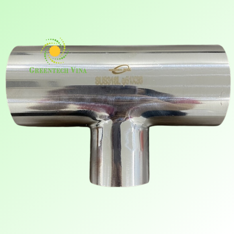 Tê giảm 50.8x38.1mm Inox 316L Kết nối 3 đầu hàn