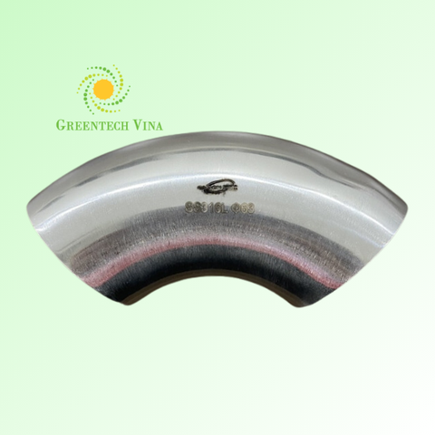 Co ngắn 90 độ đều 63.5x2mm Inox 316L Kết nối 2 đầu hàn