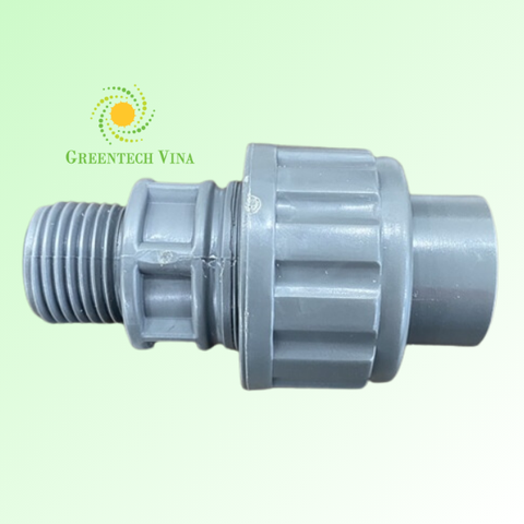 Van hút xả LIGAO ren 22 ra ống cứng 20