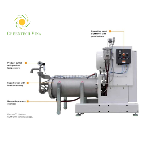 Máy nghiền sơn - Bead mill Alfa